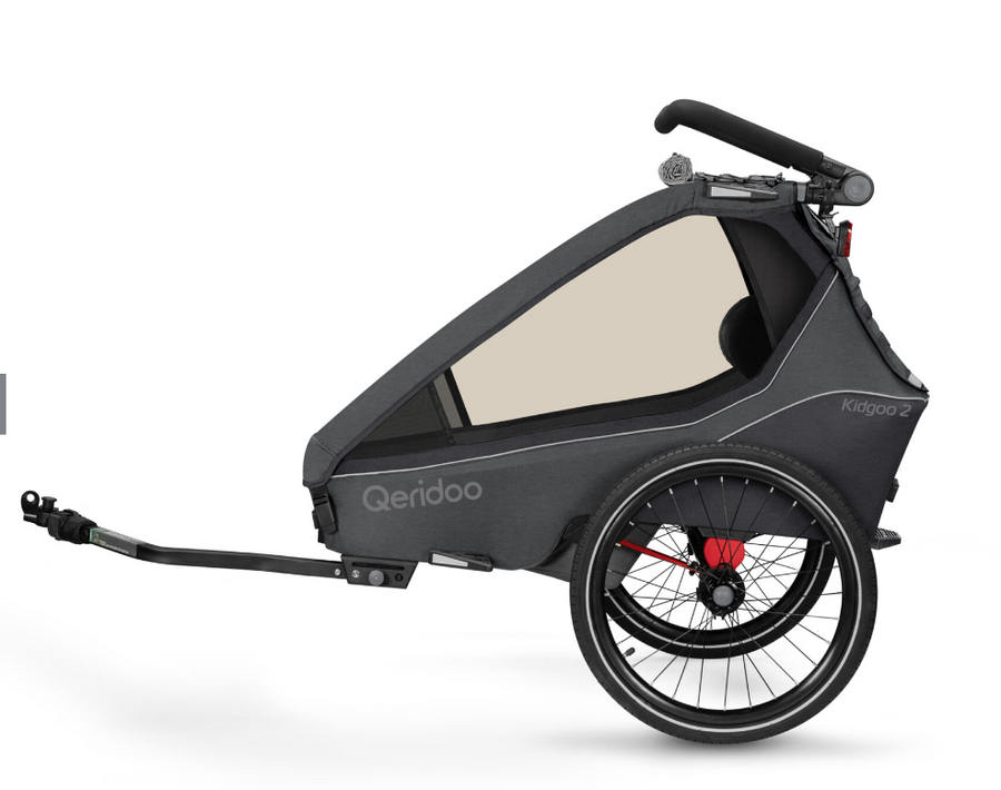 Qeridoo Fahrradanhänger Kidgoo 2