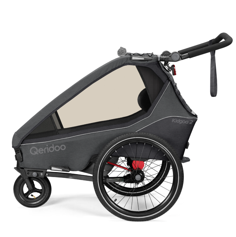 Qeridoo Fahrradanhänger Kidgoo 2