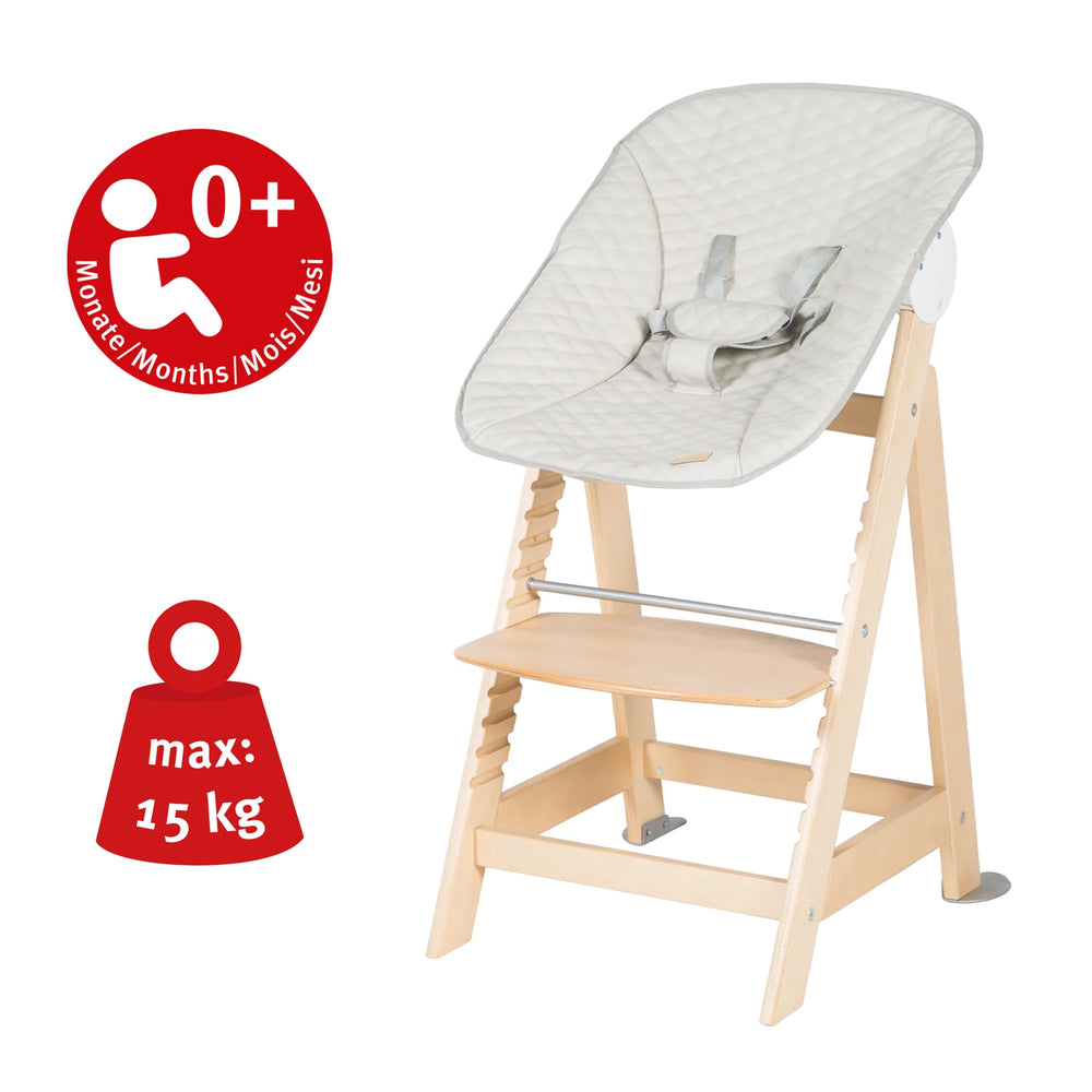 ROBA Treppenhochstuhl Set Born Up - inkl. Aufsatz (Kauf)