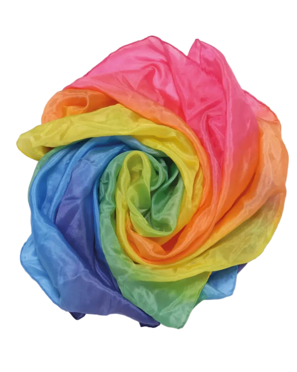 Sarah's Silk Spielseide Regenbogen