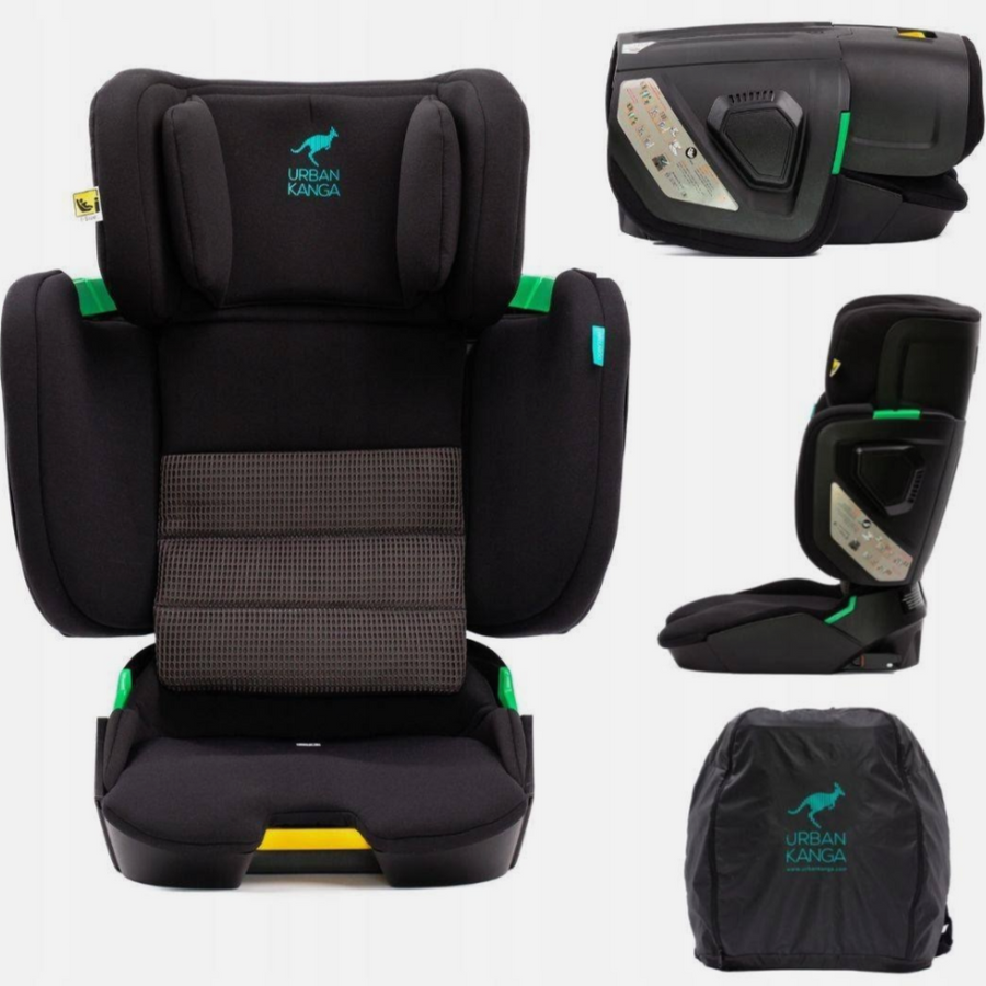 Urban Kanga Faltbarer ISOFIX Kindersitz WALLAROO