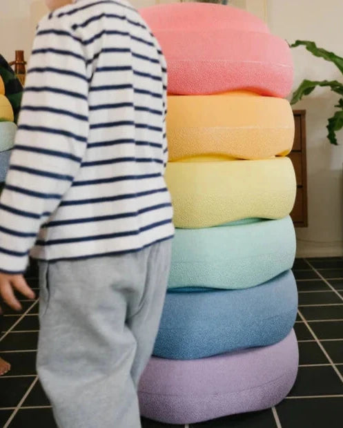 STAPELSTEIN Original Grow Rainbow Set Stapelstein