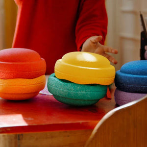 STAPELSTEIN Original Mini Rainbow Set Stapelstein