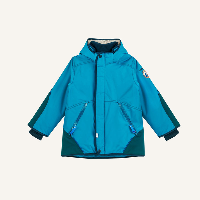 Finkid TALVINEN HUSKY – Sportlicher Winterparka mit abnehmbarer Kapuze seaport/navy Finkid