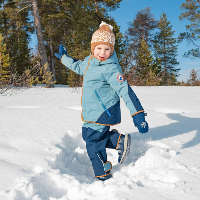 Finkid TALVINEN HUSKY – Sportlicher Winterparka mit abnehmbarer Kapuze dove/almond Finkid