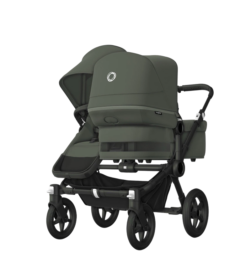 BUGABOO Geschwister-Kinderwagen Donkey 5 Duo - Forest Green
