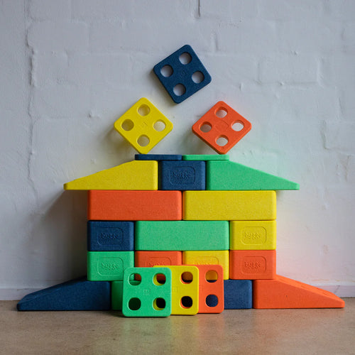 BYGGE 24-teiliges Set KREATIVFYR bygge