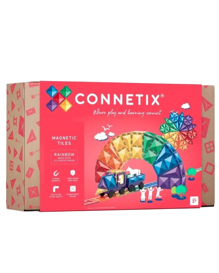 Connetix Magnetbausteine Rainbow Mega Pack - 210 Teile