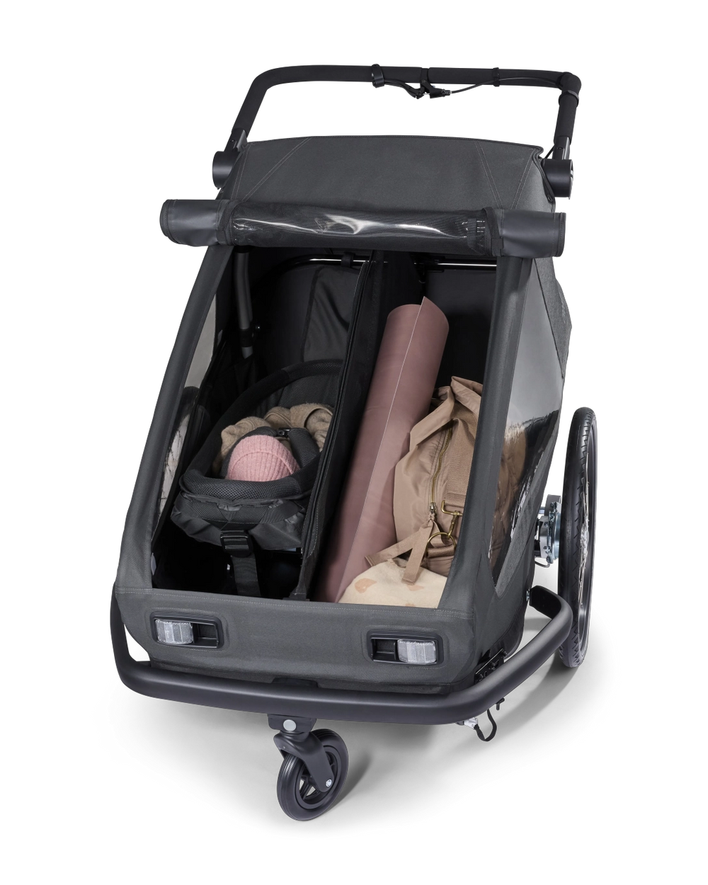 croozer kid for 2 hängematte einbauen CROOZER Babysitz für YUUNA mieten & testen - mit Kaufoption