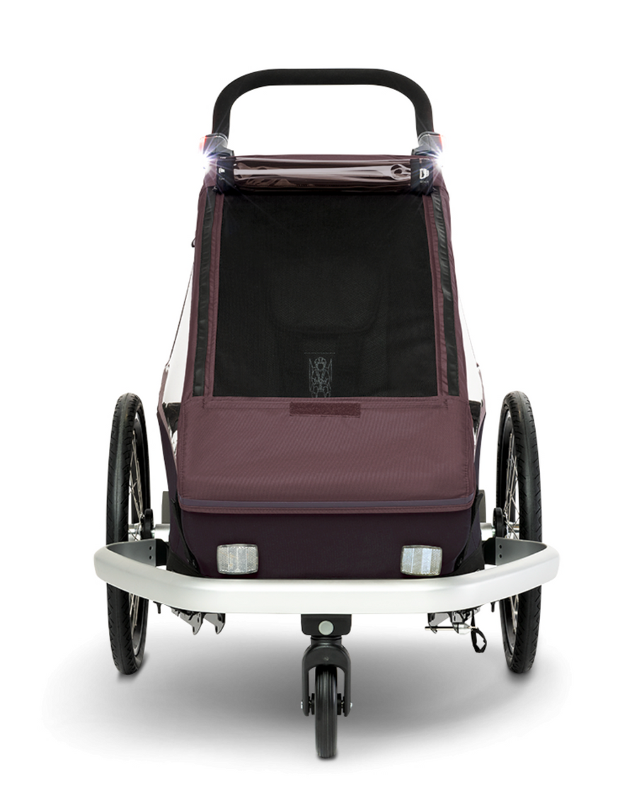CROOZER Fahrradanhänger Kid Vaaya 1 Sitzer inkl. Jogger-Set