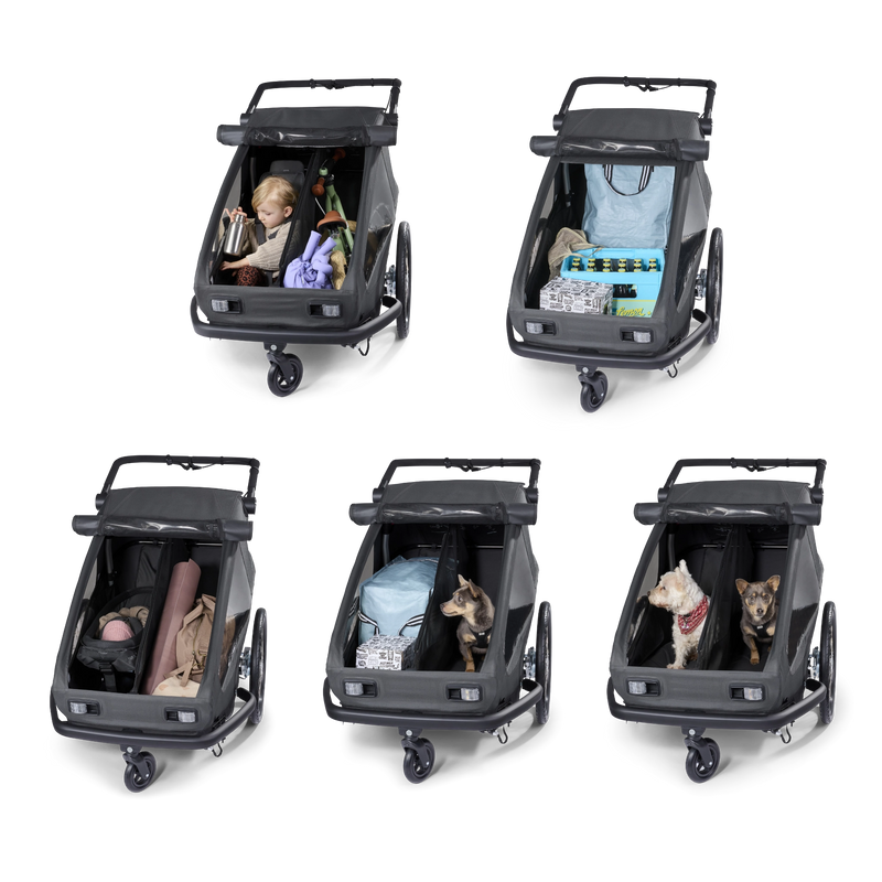 CROOZER modularer Fahrradanhänger YUUNA