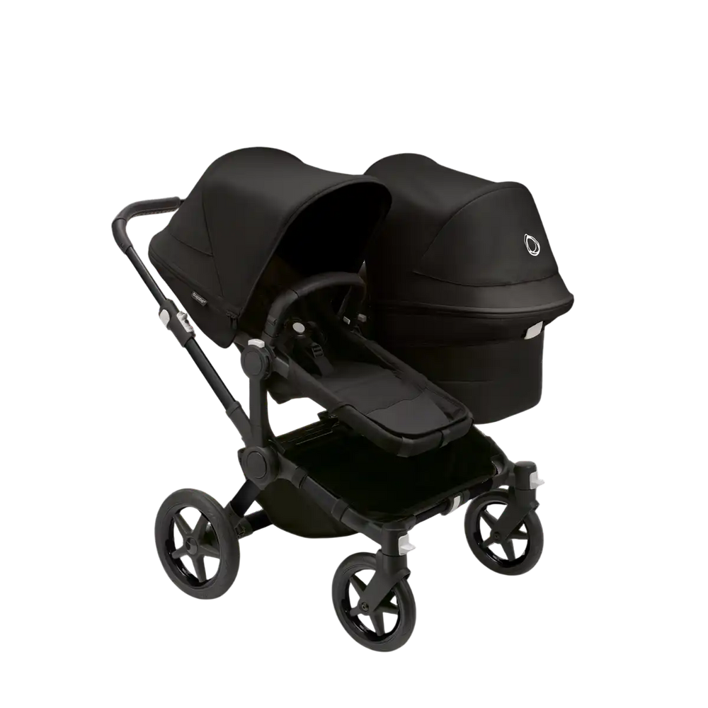 BUGABOO Geschwister-Kinderwagen Donkey 5 Duo - Midnight Black