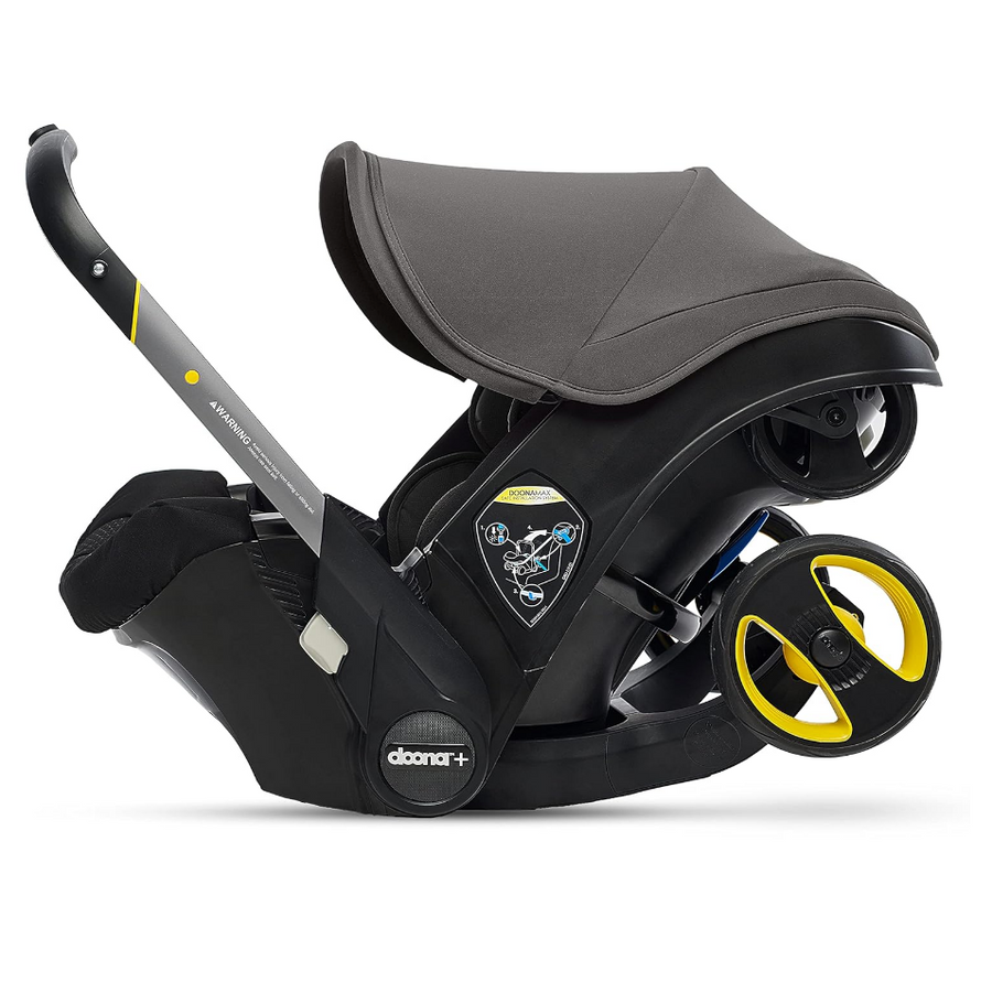 Doona+ Babyschale / Kurzzeit-Kinderwagen 2 in 1 - Grey Hound doona