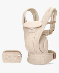 Ergobaby Omni Deluxe Mesh Babytrage in Natural Beige