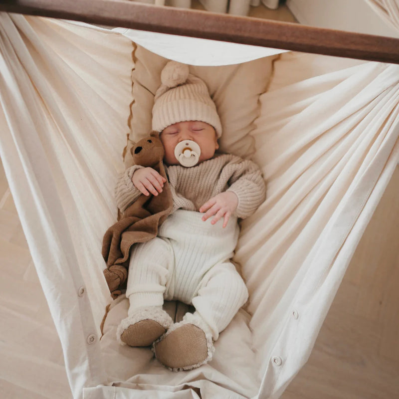 MOONBOON Classic Bundle Federwiege (Federwiege + Motor + Ständer) Moonboon