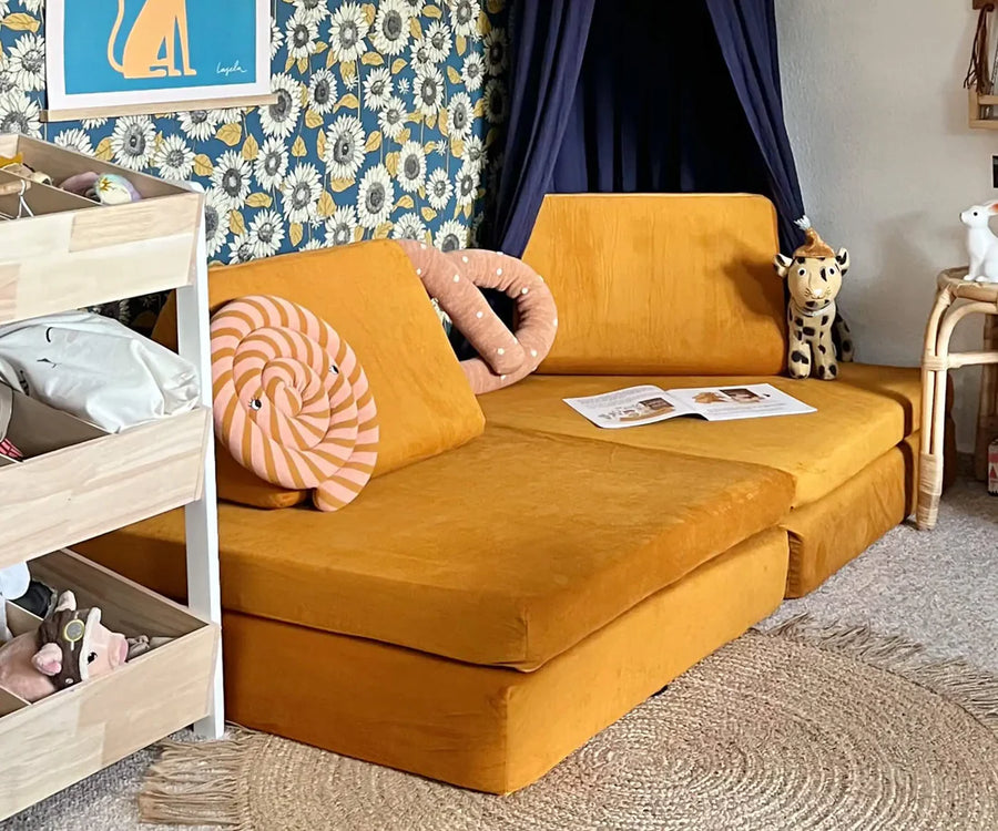 FUNZY Spielsofa Velours Funzy