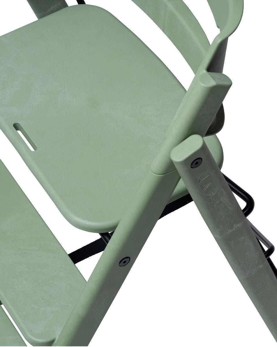 KAOS Klapp Hochstuhl Recycled Edition Mineral Green