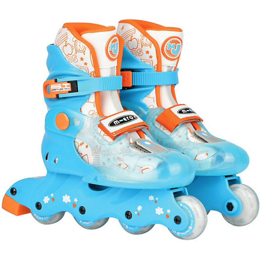 micro mitwachsende Inline Skates Kids Future blau