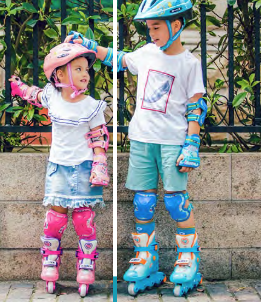 micro mitwachsende Inline Skates Kids Future blau