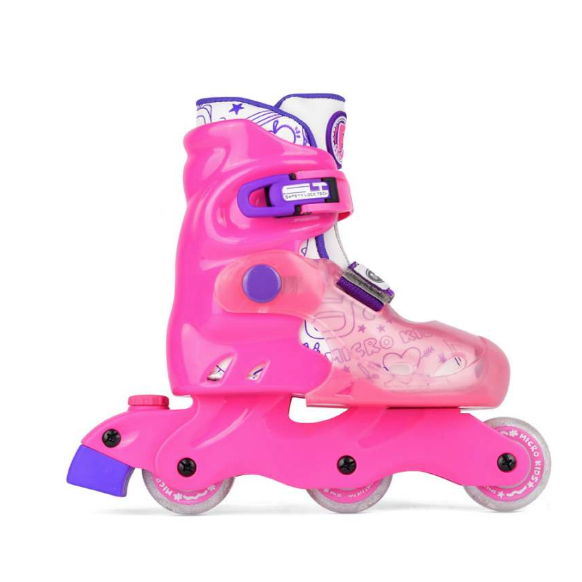 micro mitwachsende Inline Skates Kids Future plum