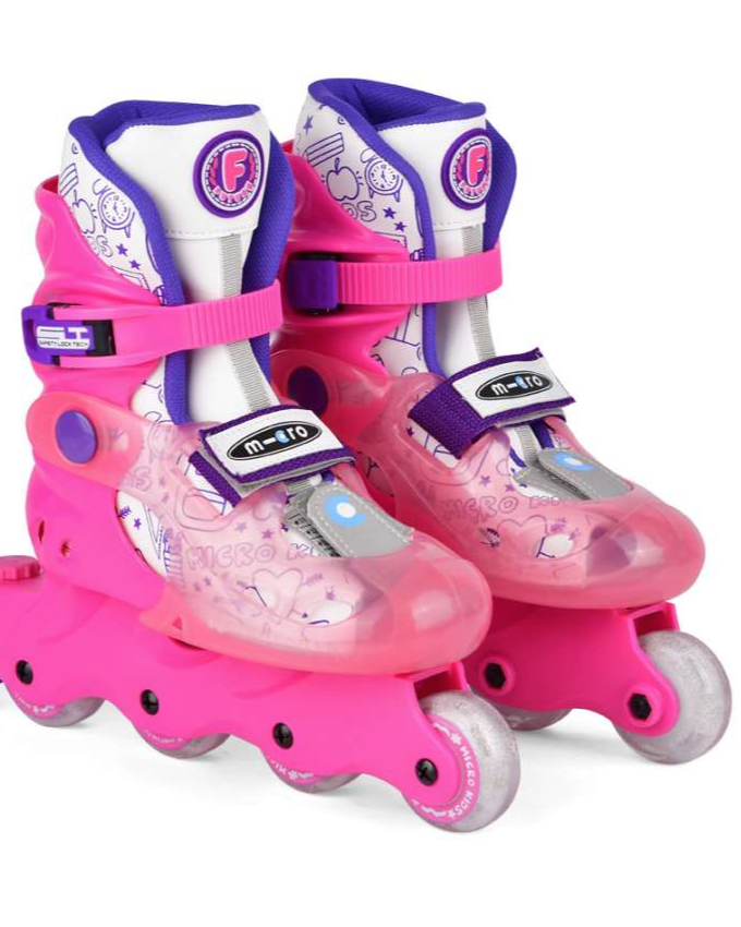 micro mitwachsende Inline Skates Kids Future plum