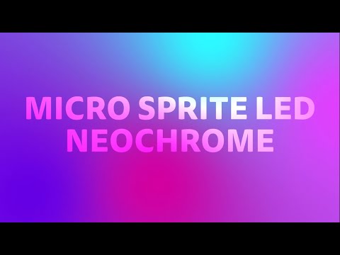 micro sprite LED neochrome