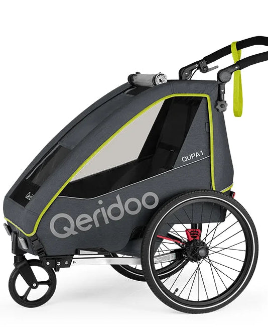 qeridoo fahrradanhänger sale Qeridoo Fahrradanhänger QUPA 1-Sitzer gebraucht / refurbished