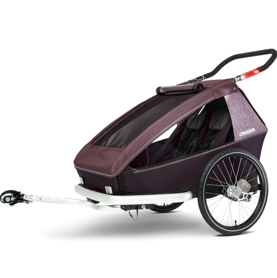 CROOZER Fahrradanhänger Kid Vaaya 2-Sitzer Croozer