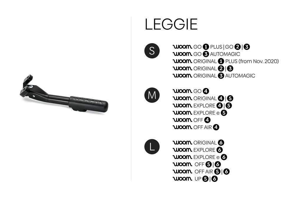 woom dock fahrradständer woom LEGGIE Seitenständer