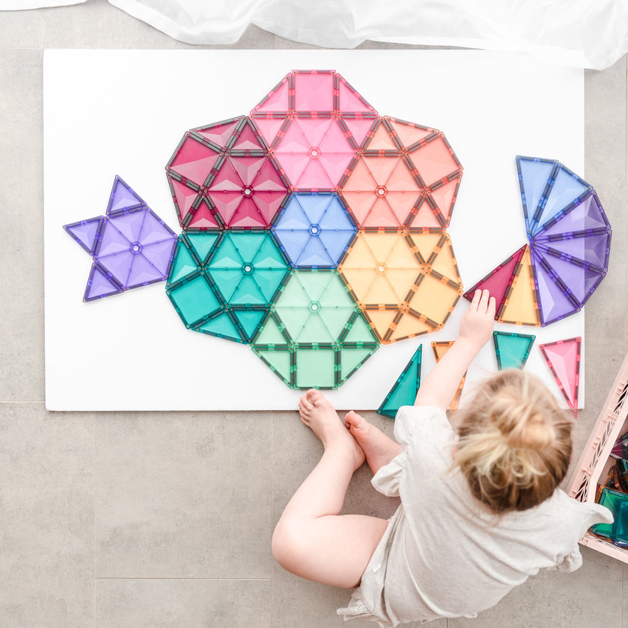 Connetix Magnetbausteine Pastel Creative Pack - 120 Teile Connetix