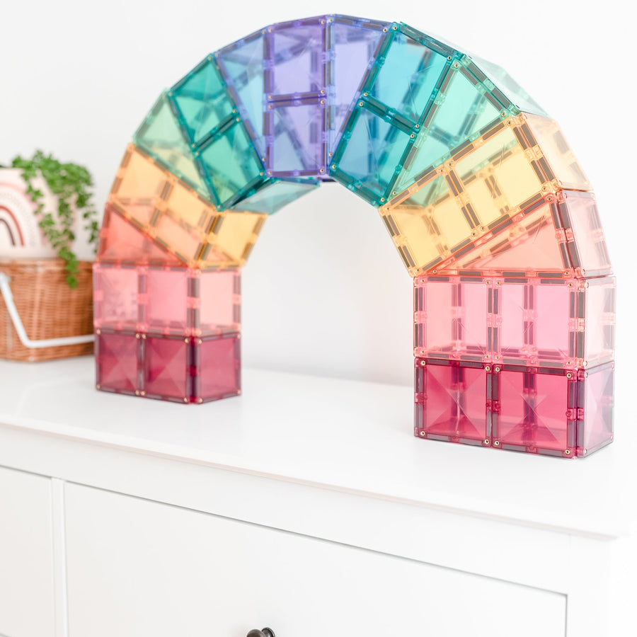 Connetix Magnetbausteine Pastel Creative Pack - 120 Teile Connetix