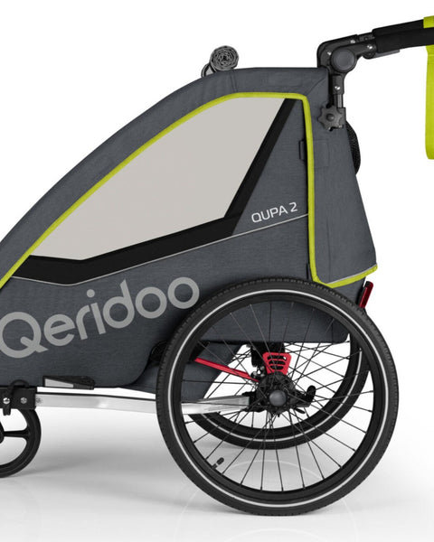 Fahrradanhänger QERIDOO QUPA 2 gebraucht / refurbished