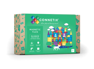 Connetix Magnetbausteine Rainbow Creative Pack - 100 Teile -
