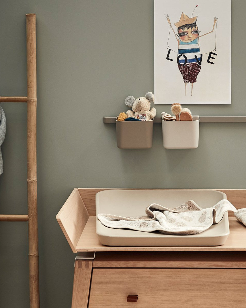 LEANDER Wickelkissen Matty inkl. Topper Leander