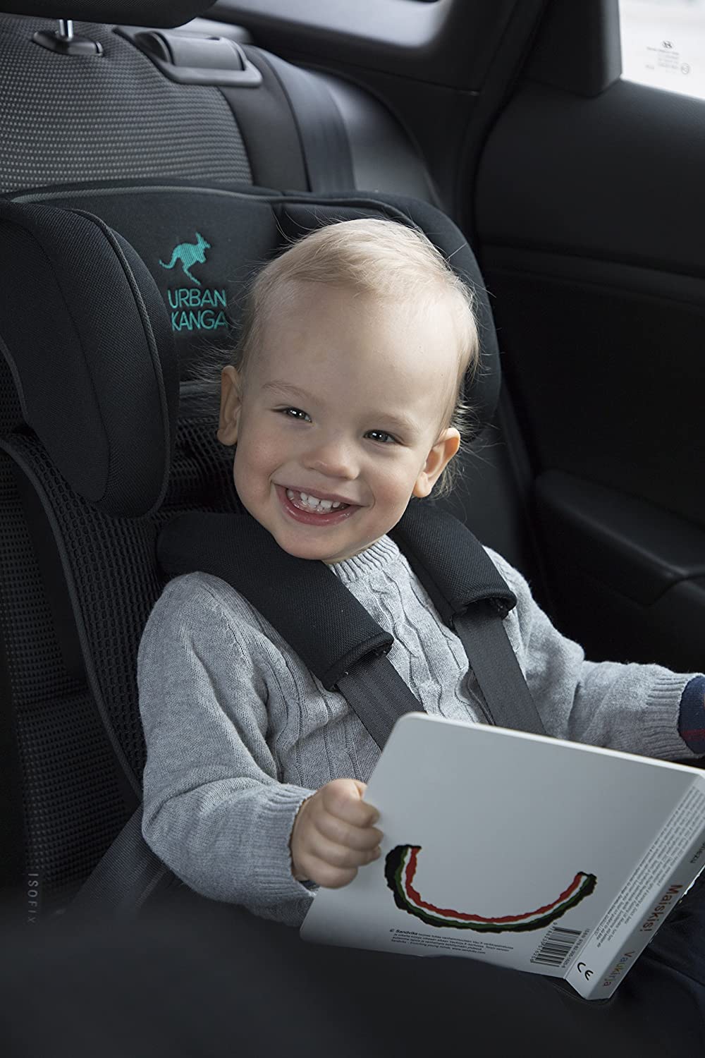 Urban Kanga Reise-Kindersitz Grey Urban Kanga