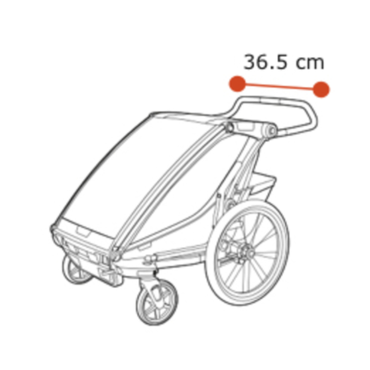 THULE Fahrradanhänger CHARIOT CROSS Einsitzer Thule