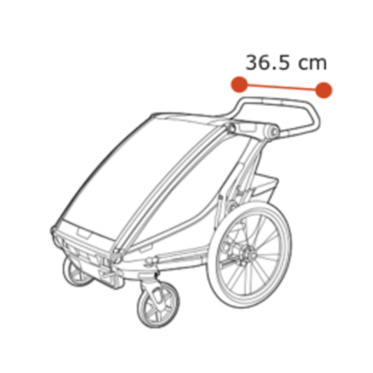 THULE Fahrradanhänger CHARIOT CROSS 1-Sitzer