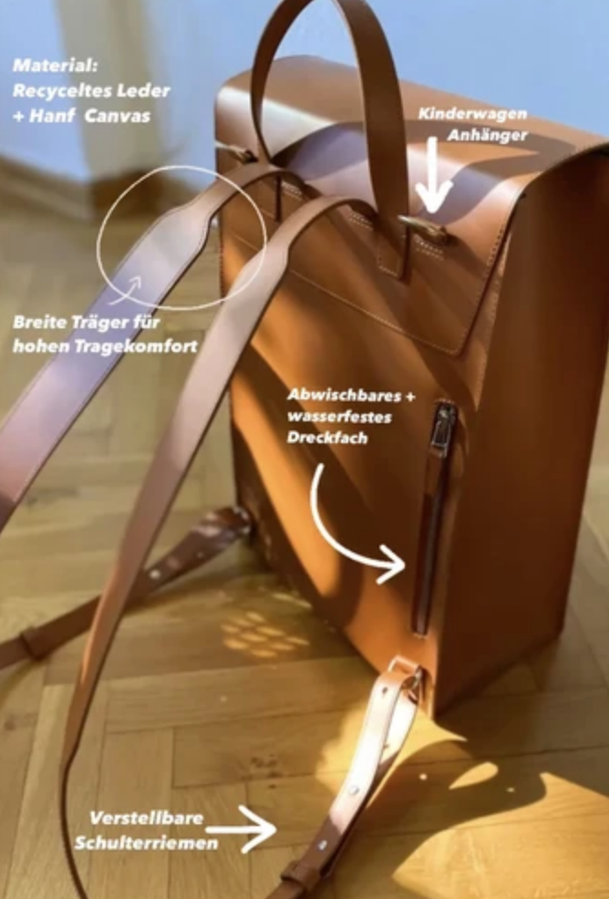 Mama & Papa Daypack Wickelrucksack