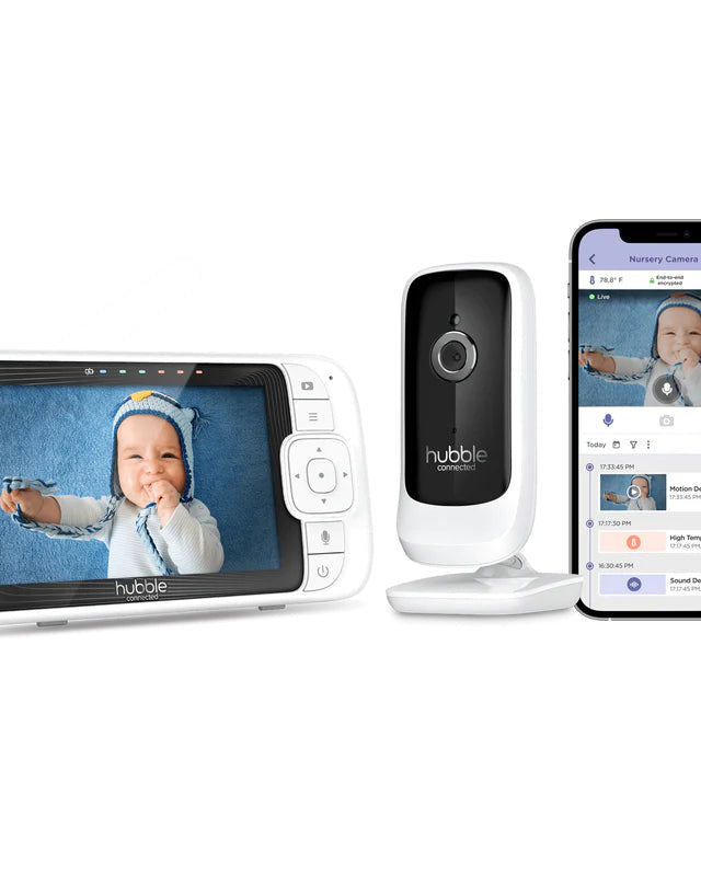 HUBBLE Nursery Pal Link Premium 5" Hubble Connected