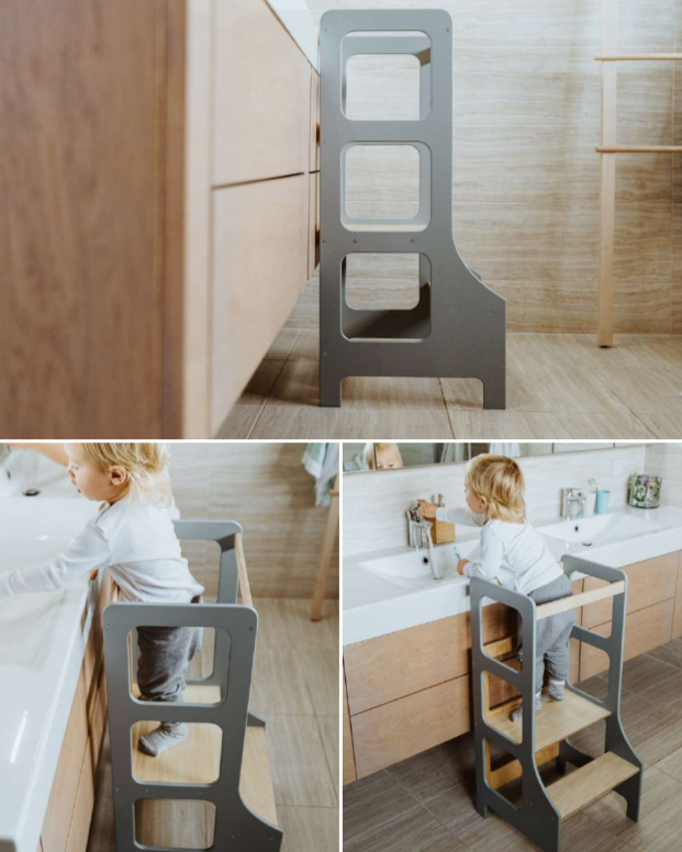 DUCK WOODWORKS Küchenturm / Lernturm Duck Woodworks