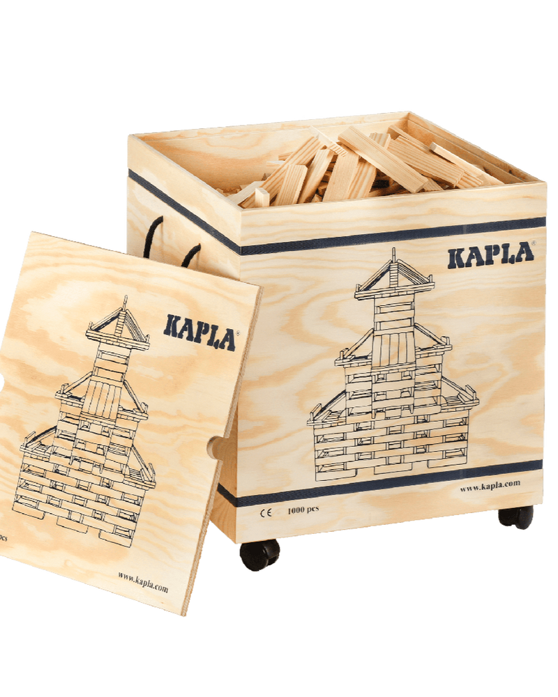 KAPLA 1000er Kasten auf Rollen KAPLA