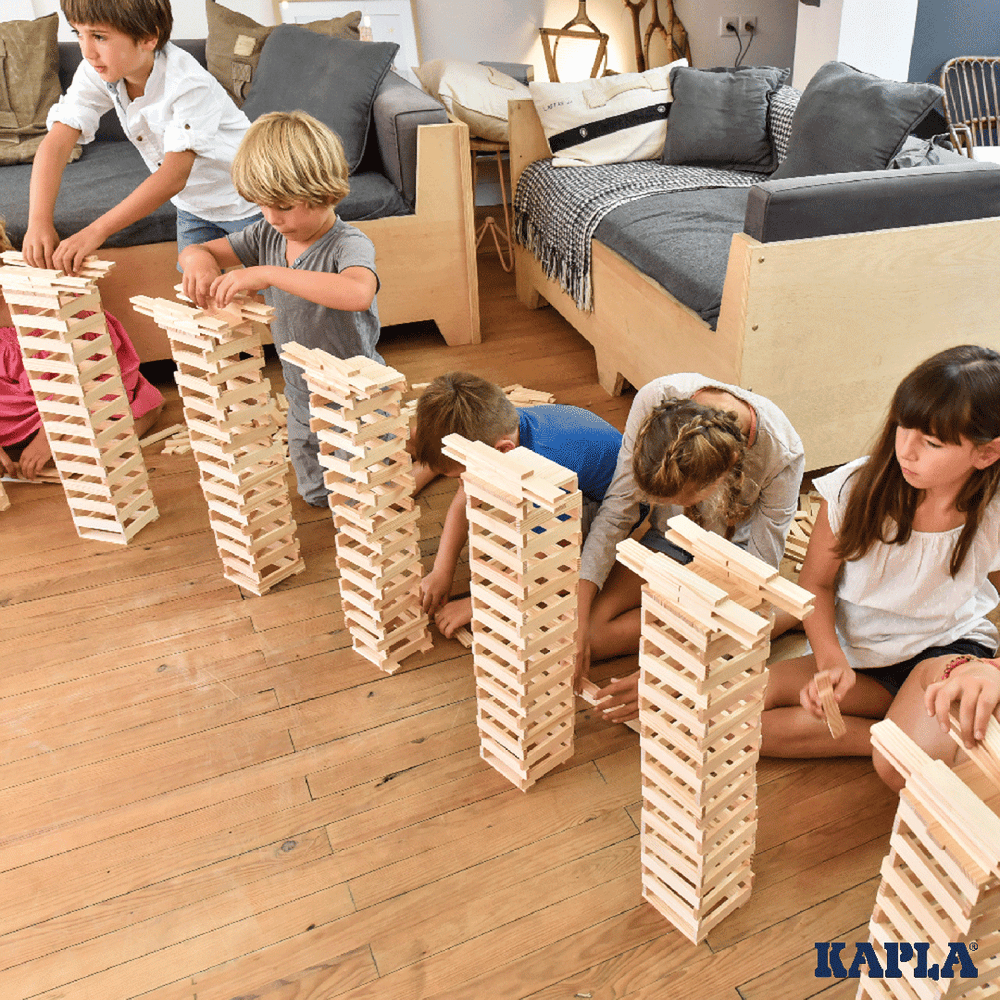 KAPLA 1000er Kasten auf Rollen KAPLA
