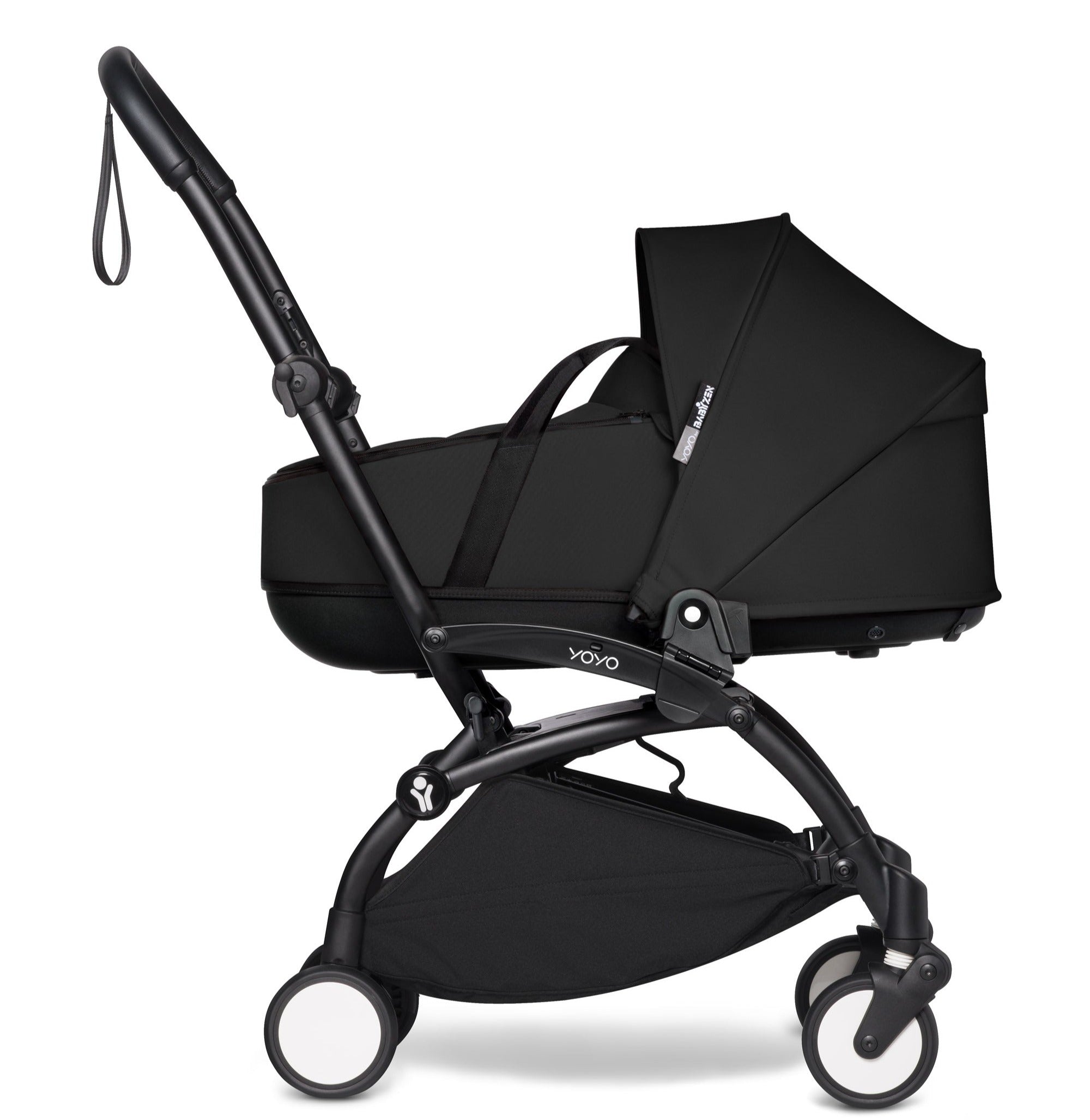 Kinderwagen mieten statt kaufen mit nomadi YOYO Bundle Rahmen Liegewanne Bassinet