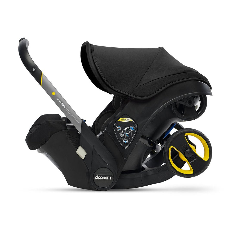 Doona+ Babyschale / Kurzzeit-Kinderwagen 2 in 1 Nitro Black doona
