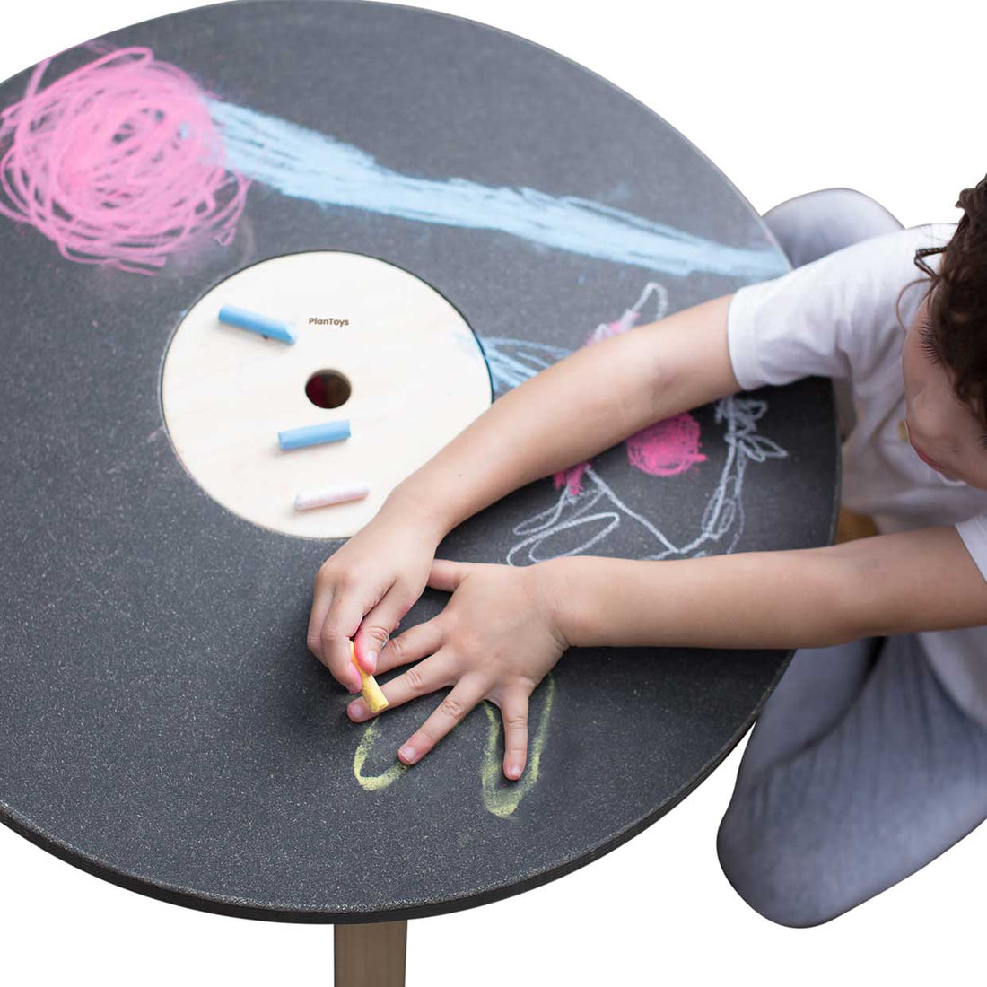 PLANTOYS Runder Spieltisch PlanToys