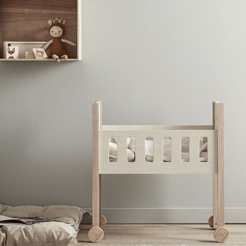 KID'S CONCEPT Puppenbett mit Bettwäsche natur Kid's Concept