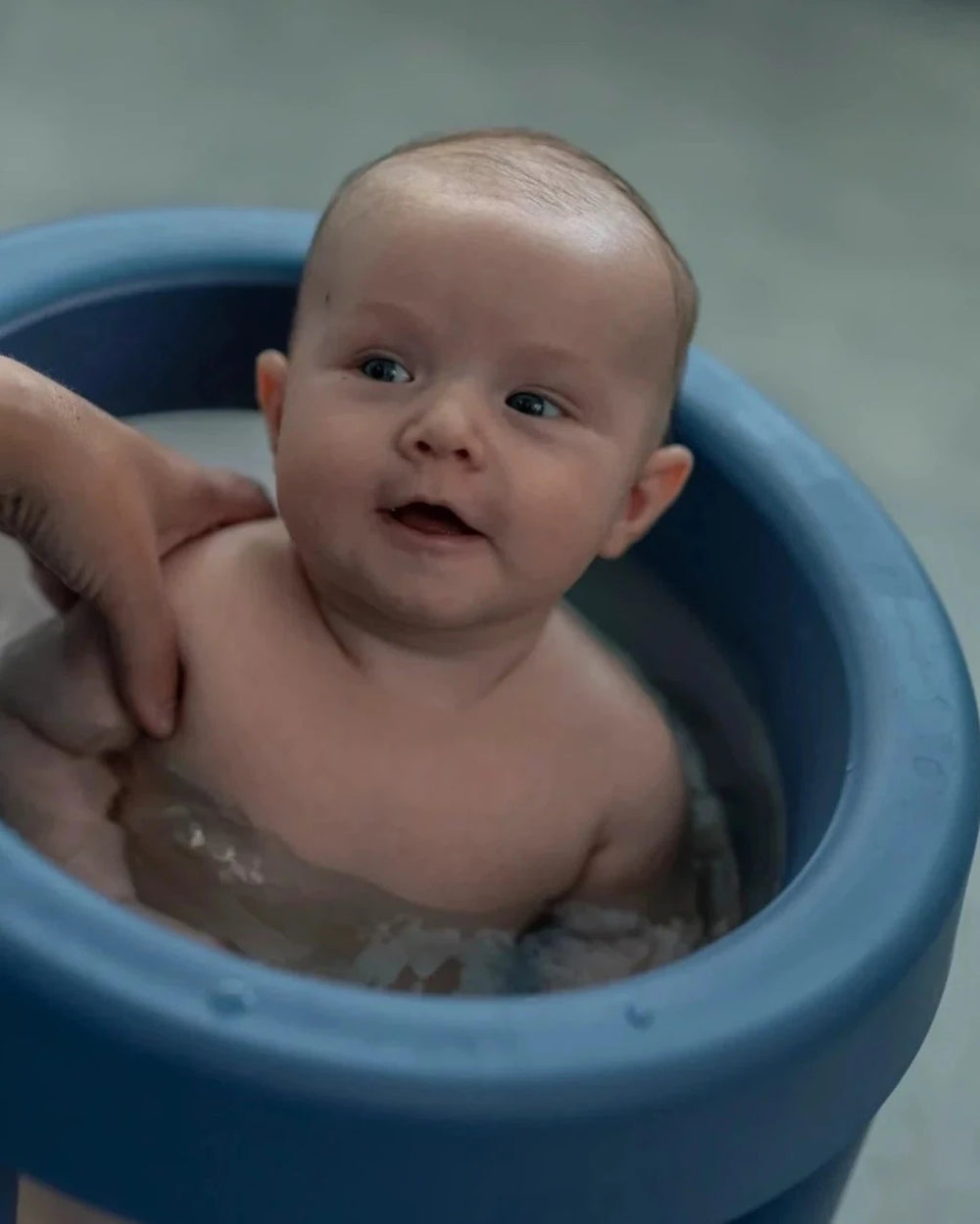 SOFTHUB faltbarer, weicher Badeeimer / Baby-Spa Softtub