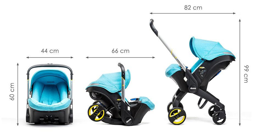 Doona+ Babyschale / Kurzzeit-Kinderwagen 2 in 1