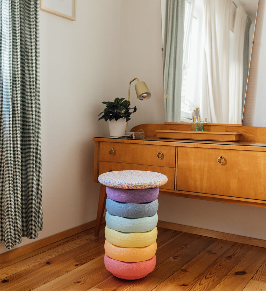 Stapelstein Rainbow Set Pastel