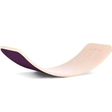 WOBBEL Balance Board Original Transparent lackiert Wobbel